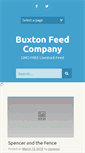 Mobile Screenshot of buxtonfeed.com